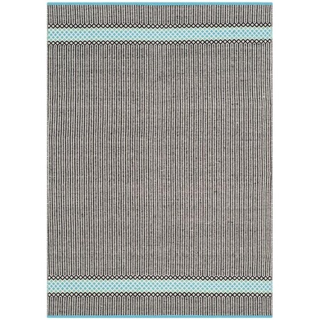 Safavieh 6 x 9 ft. Rectangle Montauk Hand Woven RugTurquoise & Multi Color MTK820H-6